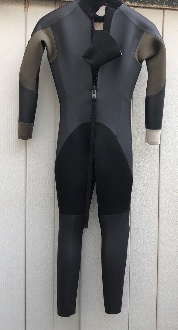 FELLOW セミドライ 5×3mm ウェットスーツ150 冬用裏起毛スキン美品