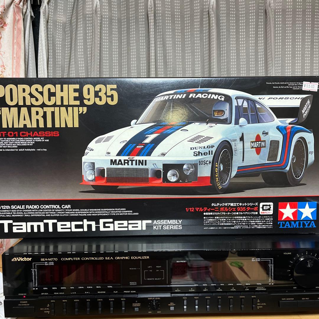 新品　タミヤRCタムテックギアPorsche 935 ➕完成品ボディ，2点です。