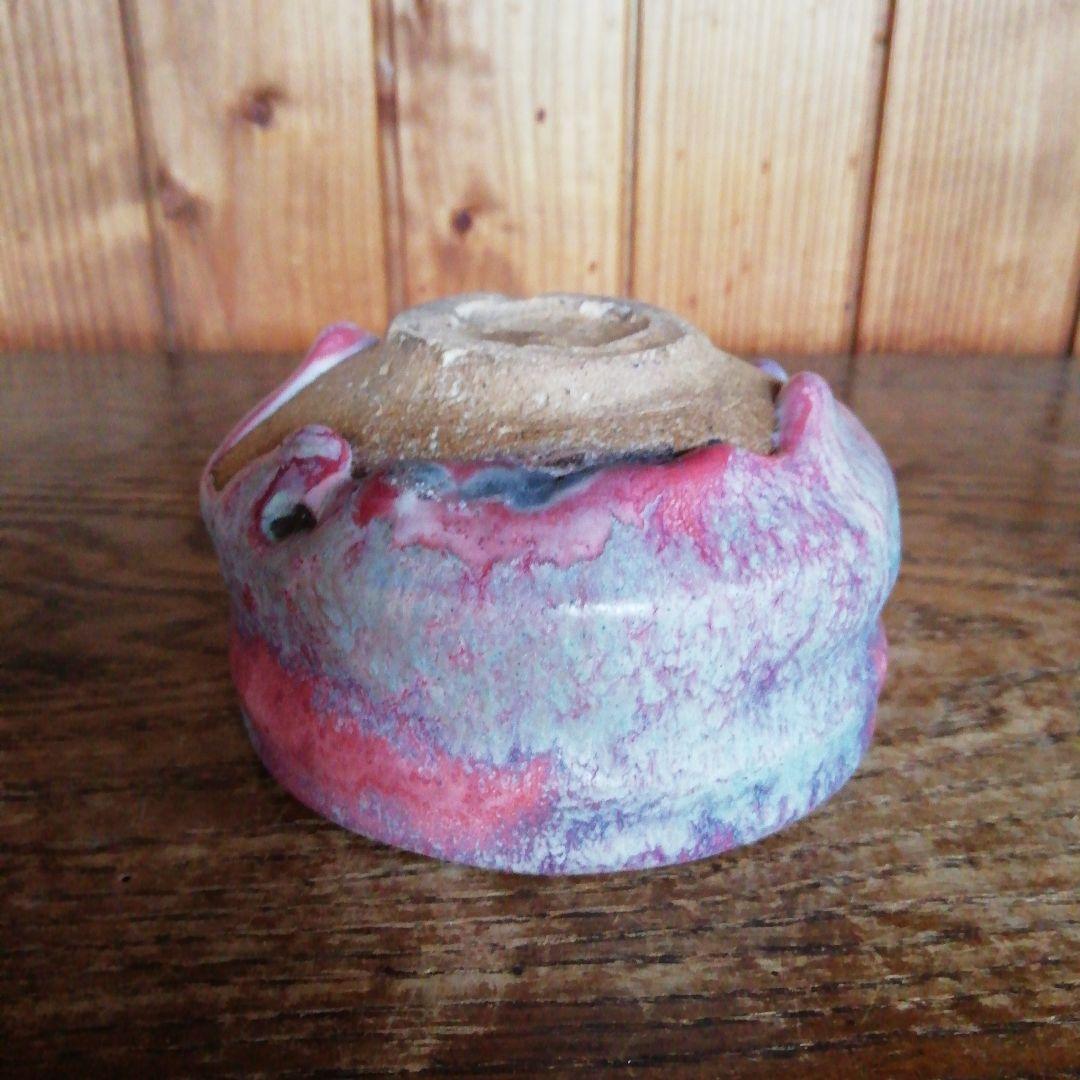 陶芸　作家　抹茶茶碗　茶碗　茶道　窯変紫茶碗　茶道具