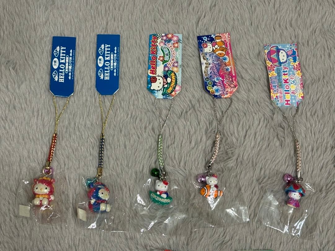 ご当地キティ　根付けストラップ　まとめ売り