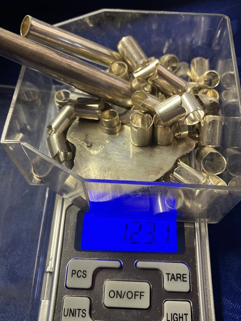 亀*人様 銀塊　シルバー９２５　100g 銀キャップ　万年筆の部品