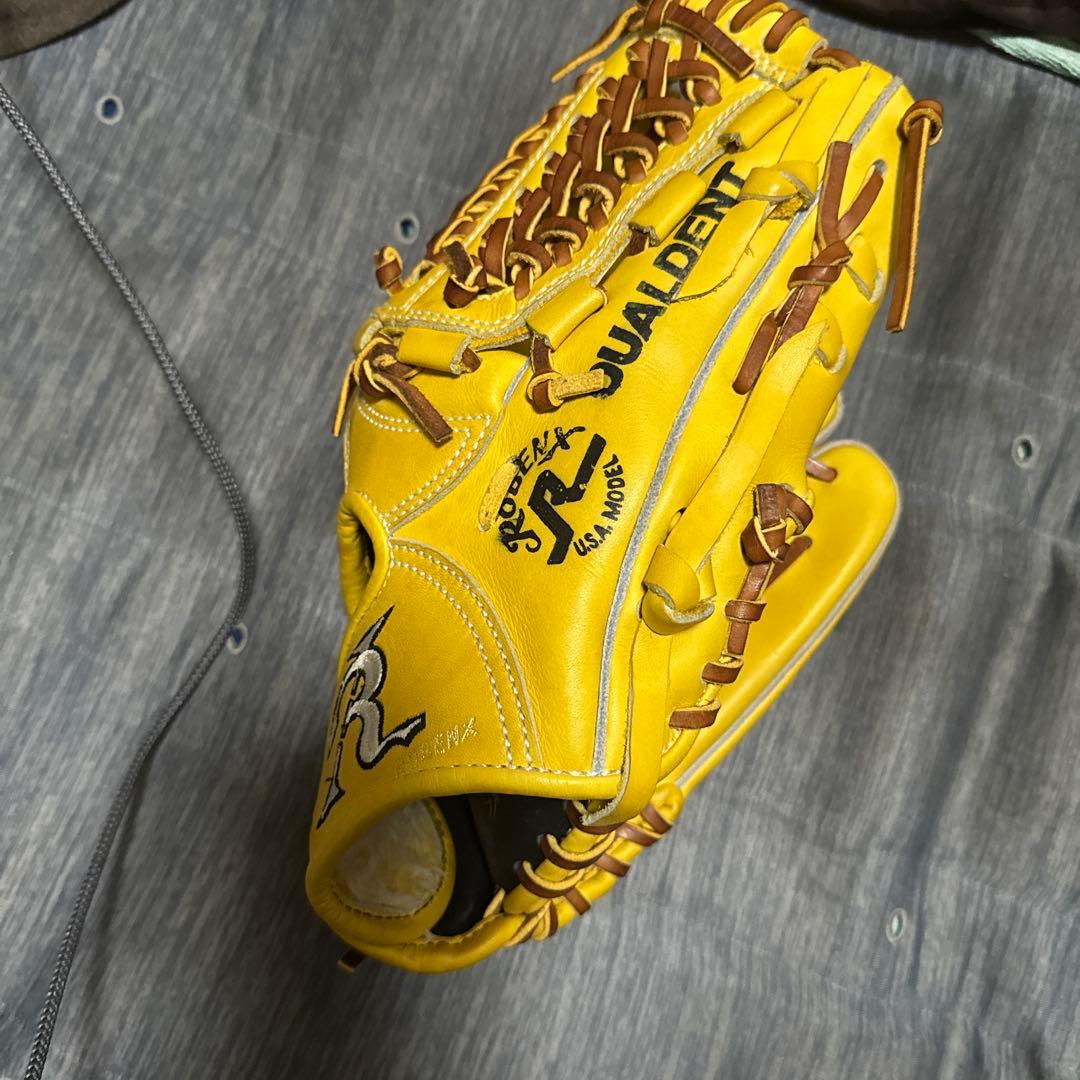 ロベンクス 野球グローブ イエロー オーダー