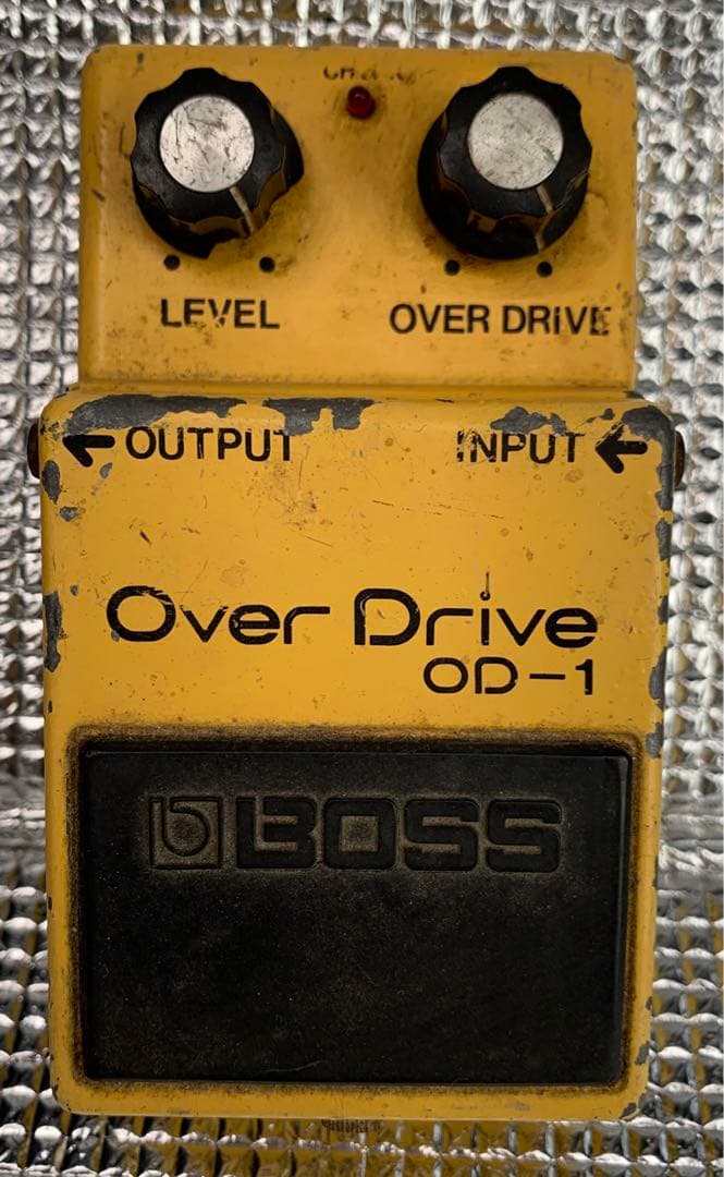 BOSS Over Drive OD-1 銀ネジ