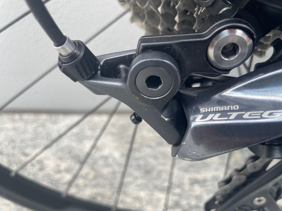 CANNONDALE CAAD13 54 シルバー　SHIMANOアダプター付き