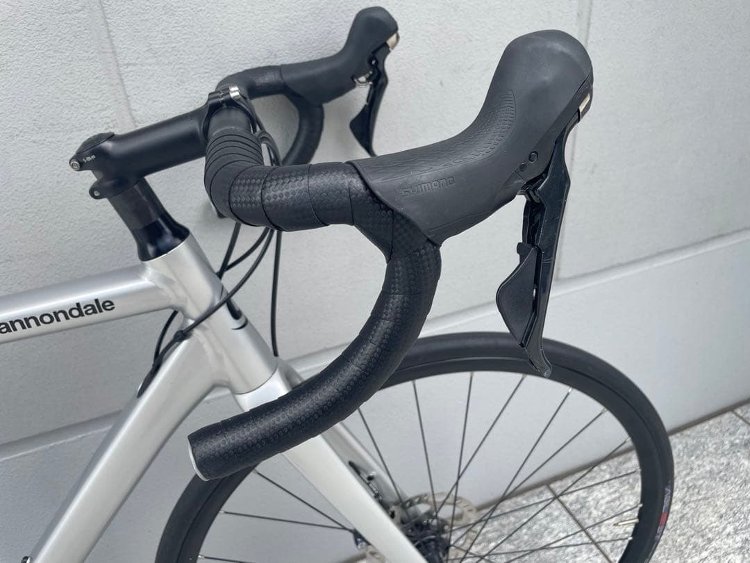 CANNONDALE CAAD13 54 シルバー　SHIMANOアダプター付き