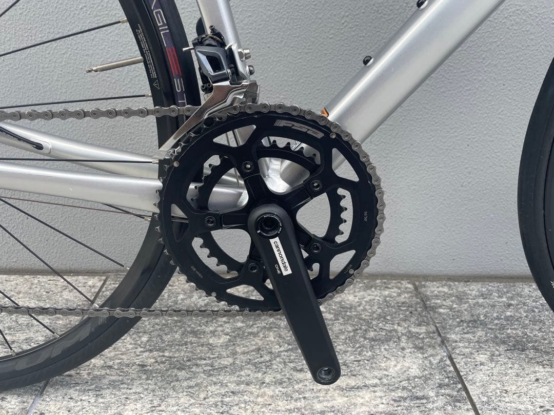 CANNONDALE CAAD13 54 シルバー　SHIMANOアダプター付き