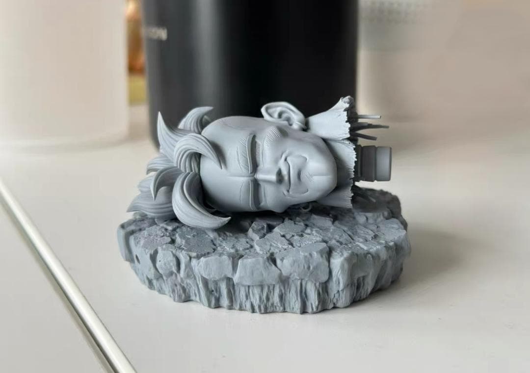 ドラゴンボール 人造人間16号の悲しい最期 未塗装 樹脂 3Dプリント