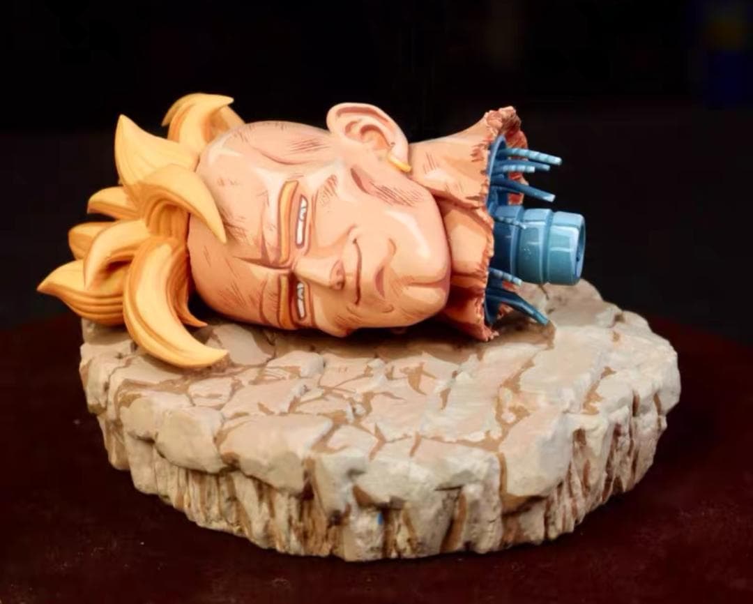 ドラゴンボール 人造人間16号の悲しい最期 未塗装 樹脂 3Dプリント