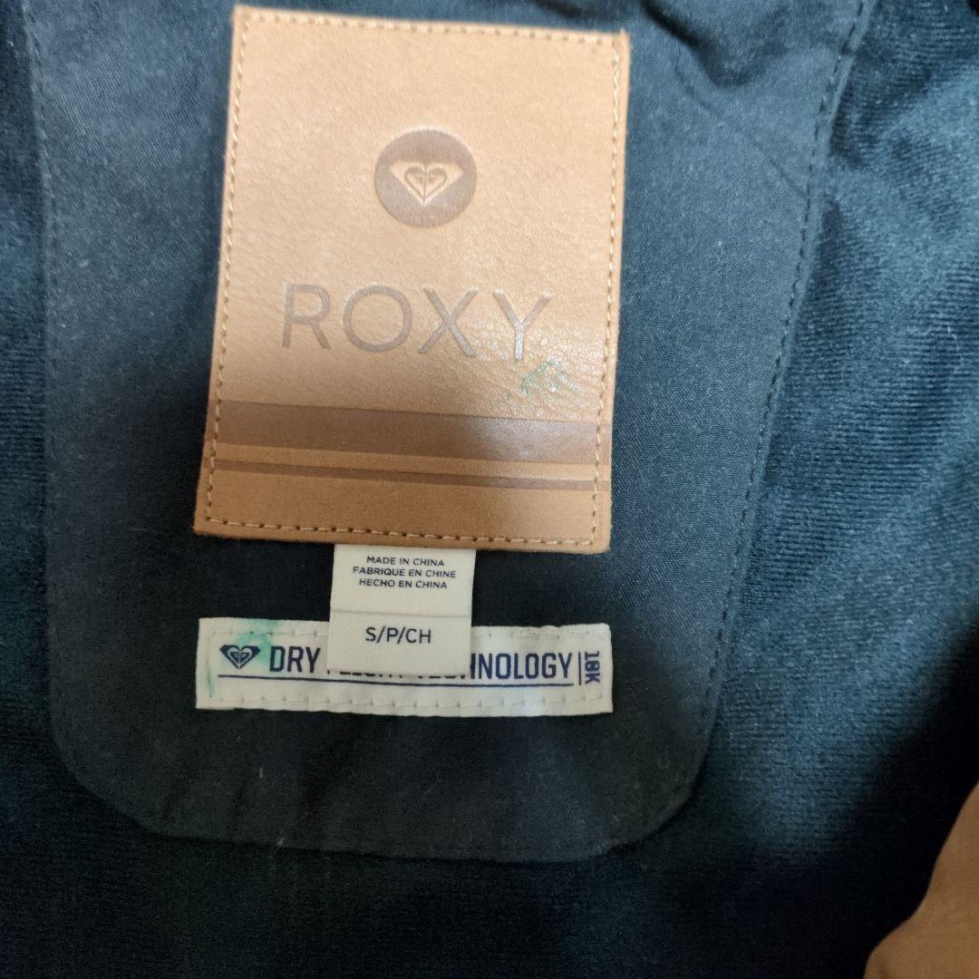 ROXY　スノボウェア　上下セット　総柄　カーキ　モスグリーン　Ｓ