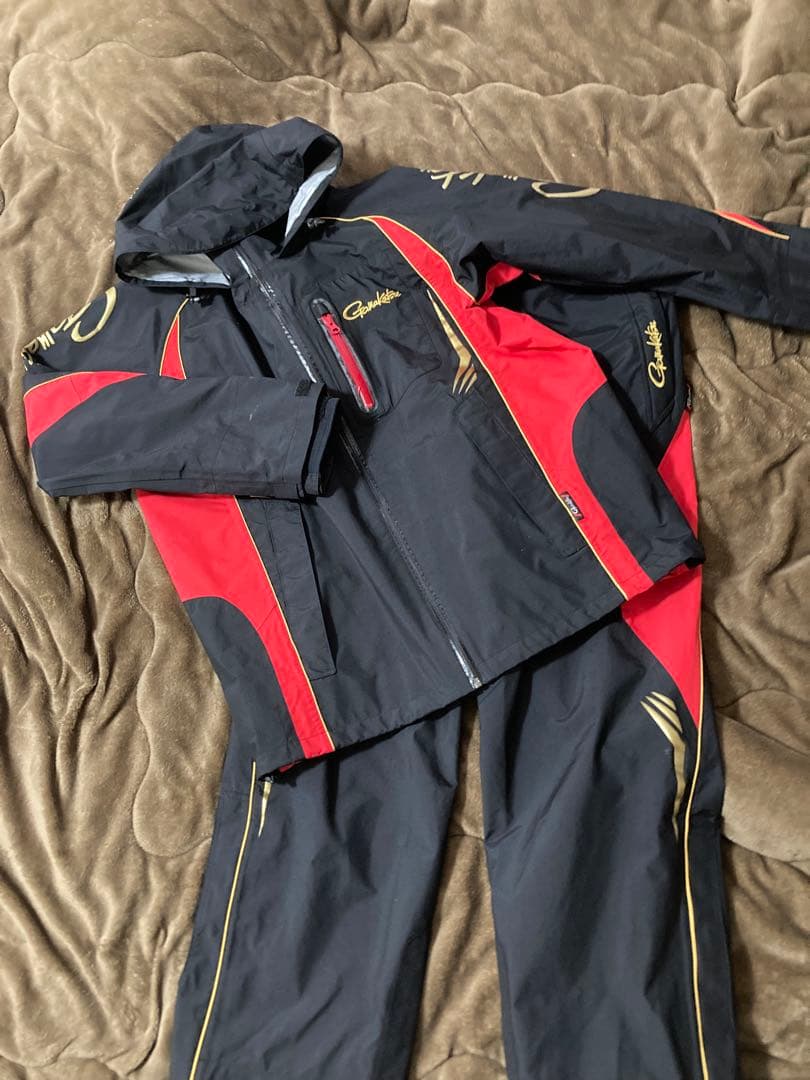 福*助様 がまかつ　オールウェザースーツ　サンライン釣武者磯研ゴアテックスレイン