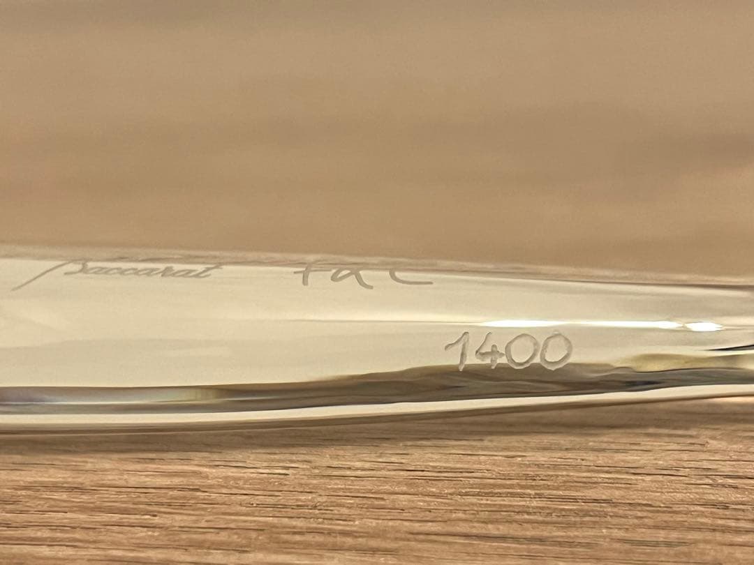 Baccarat バカラ ラランヌ　フィッシュ　魚　カマス　箱付　フィギュリン