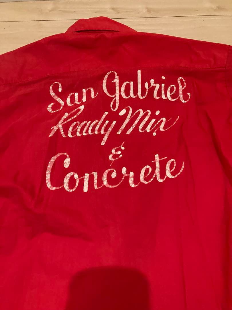 ボーリングシャツ　40s 50s weber ボウリングシャツ