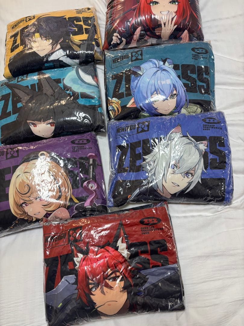 【最終値下げ】ゼンレスゾーンゼロ ビッグクッション ロングクッション　7種セット