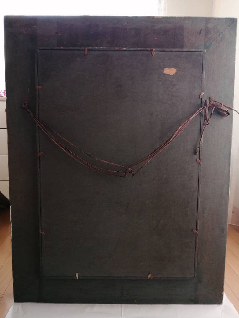 74年来日当時販売　モナ•リザ　【原画と同サイズ】