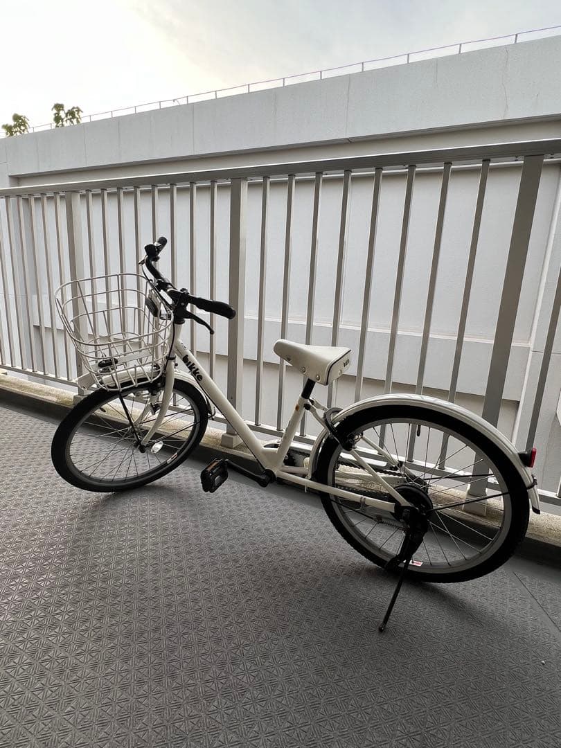 【6/10までに受け渡し希望】ブリヂストンビッケ22インチホワイト・白bikke