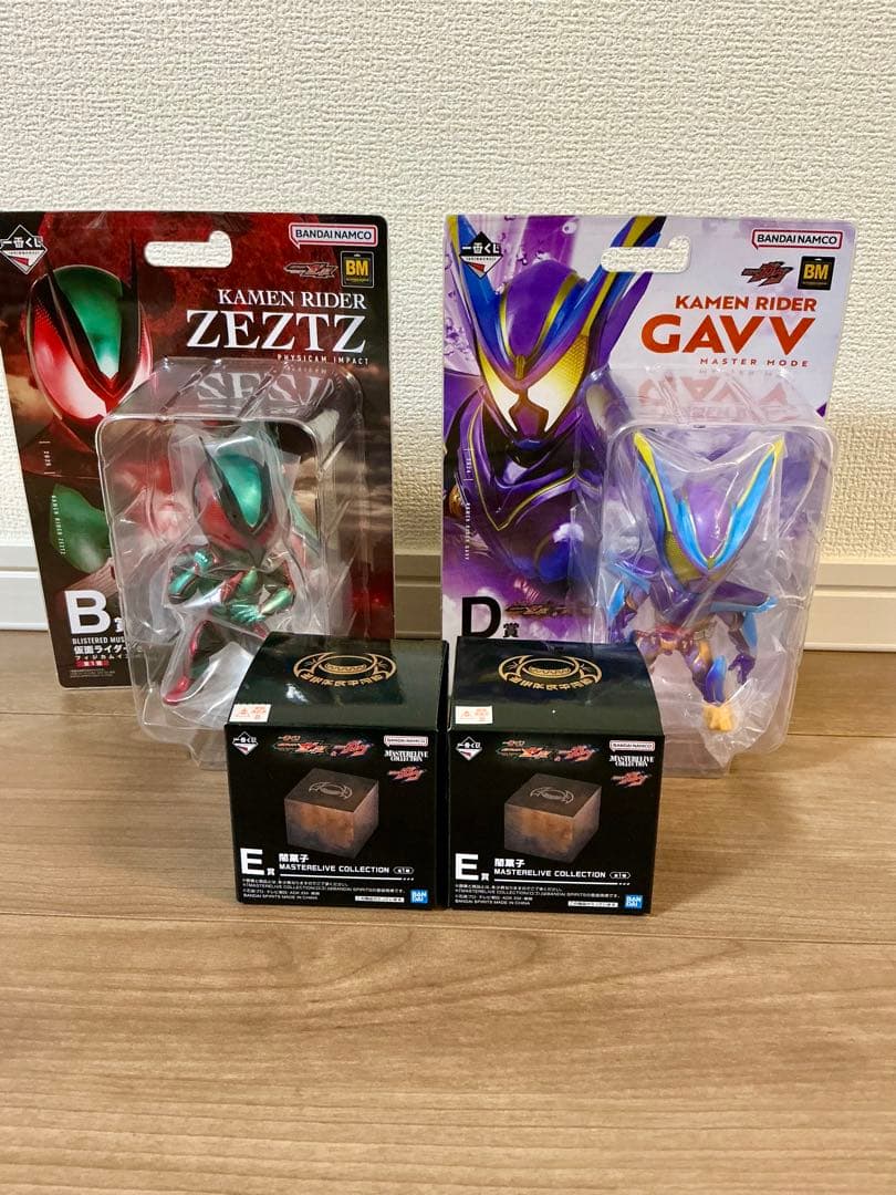 仮面ライダーゼッツ・ガヴ 一番くじ　フィギュア　おまけ付き