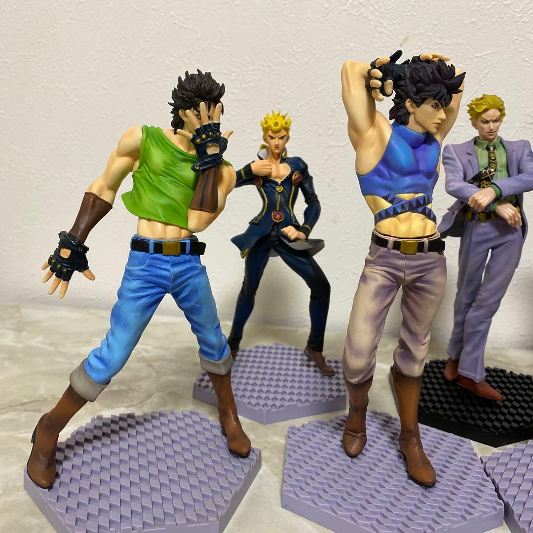 ジョジョの奇妙な冒険 DXコレクションフィギュア第１部～５部フィギュアまとめ
