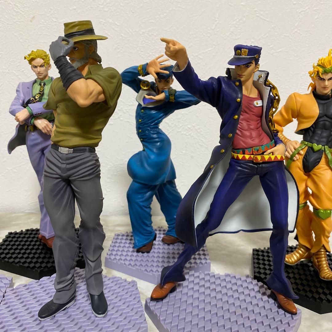 ジョジョの奇妙な冒険 DXコレクションフィギュア第１部～５部フィギュアまとめ