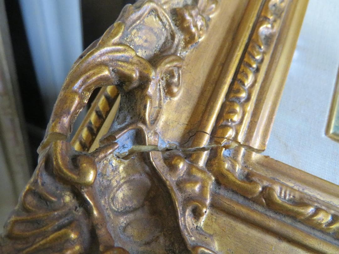 ◆芦田浩　「森の立小屋」　油彩　F8号　　二科展入選　サロン・ボザール◆