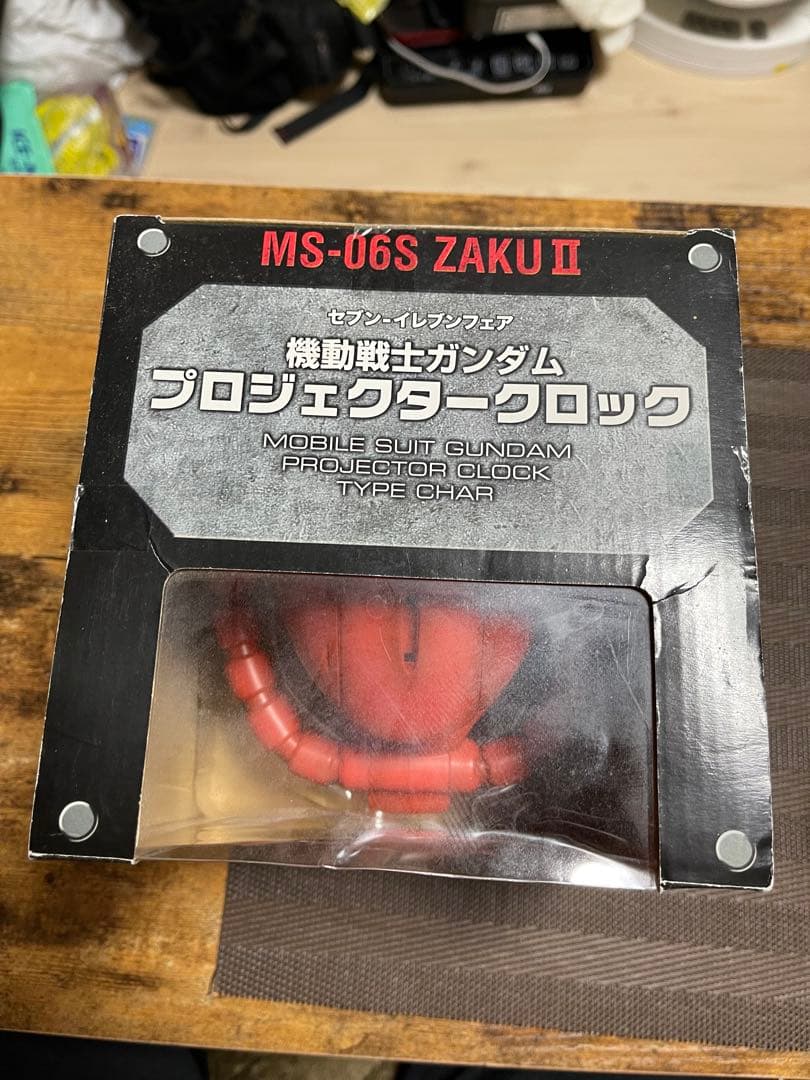MS-06S ZAKU II プロジェクタークロック シャア専用　非売品