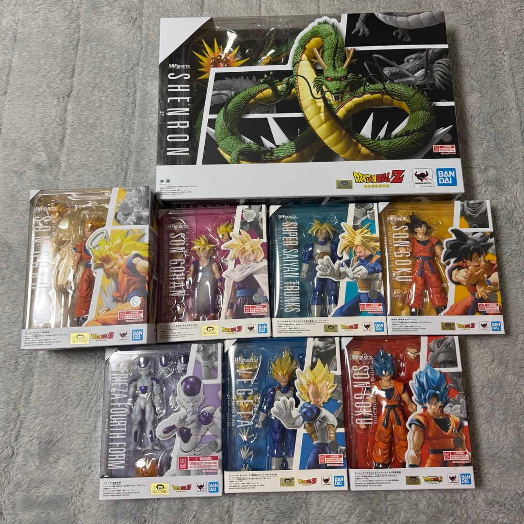 新品未開封未開封 S.H.Figuarts ドラゴンボール フィギュア8点セット