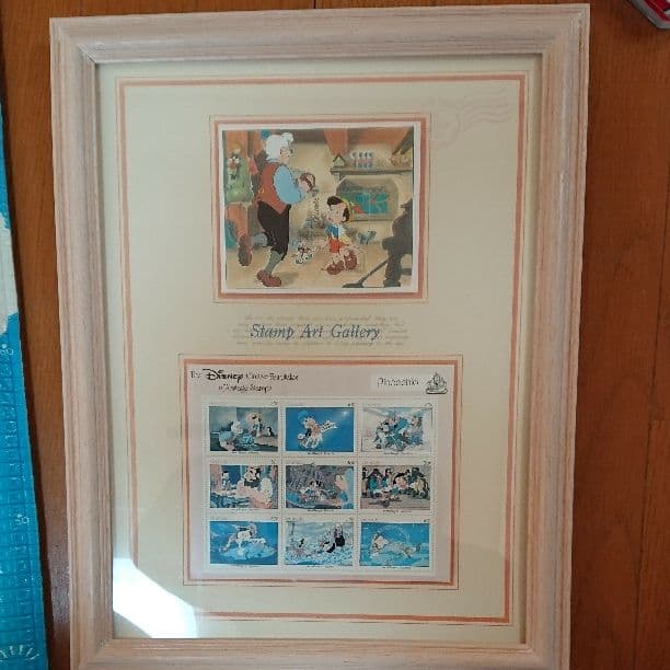 ピノキオ ☆ 切手 スタンプアートギャラリー
