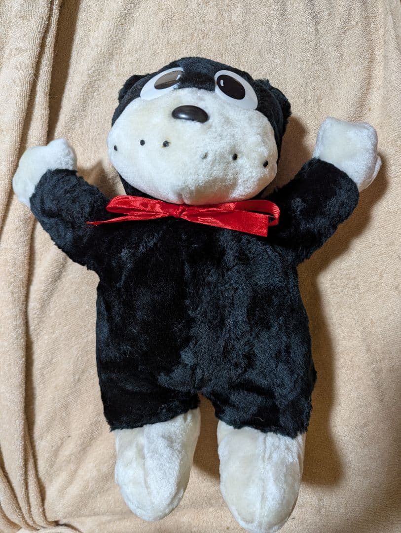 のらくろ君の限定品キャラクターぬいぐるみ 約30cm