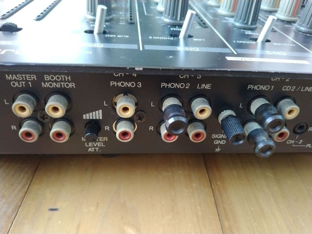 ojun　名機　パイオニア　DJミキサー　DJM-500　動作品