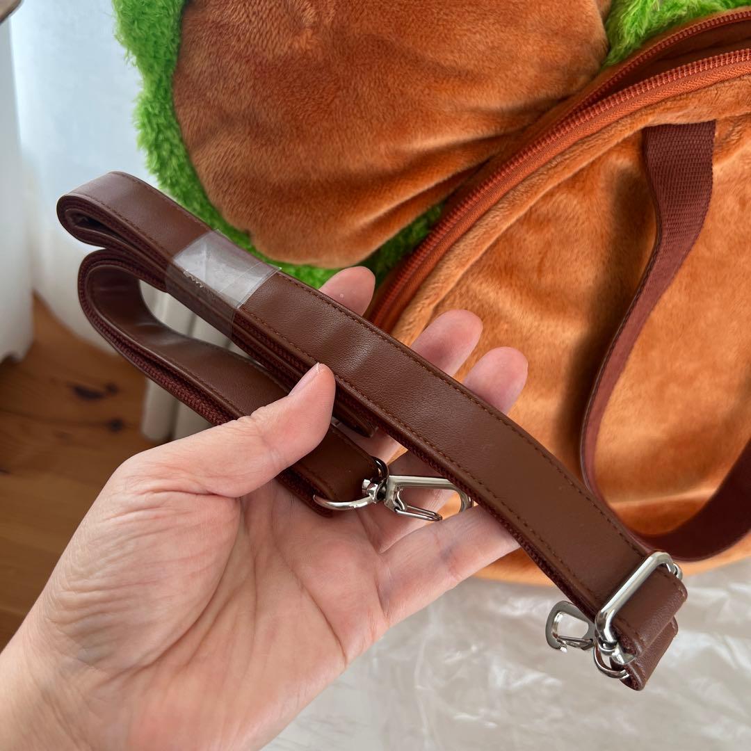 タグ付き★新品未使用　ミッキー ハンバーガー ショルダー バッグ リュック