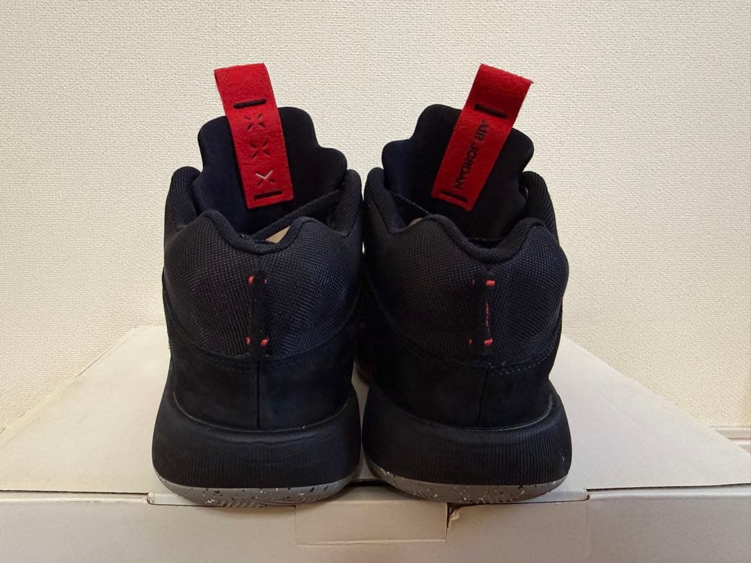 エアジョーダン 35ブラック/レッド 八村モデル