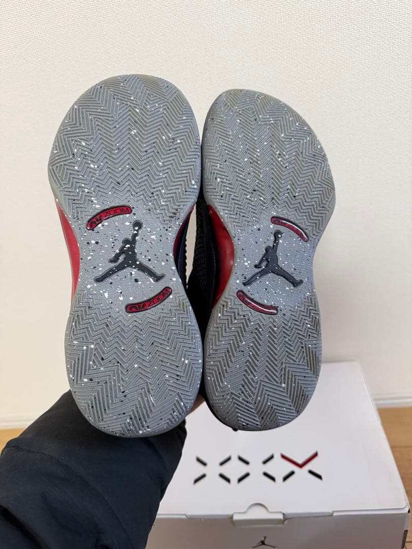 エアジョーダン 35ブラック/レッド 八村モデル