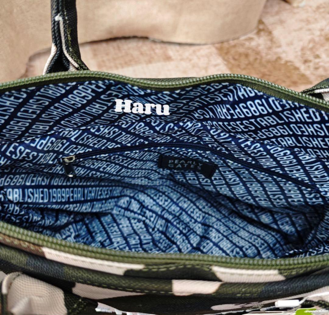 PEARLY GATESパーリーゲイツ迷彩カートバック