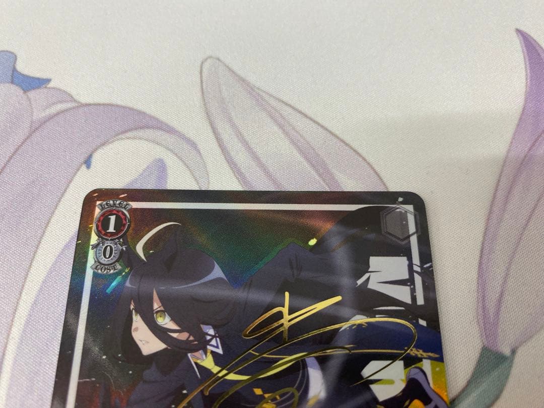 WS ヴァイスシュヴァルツ お友だちを追って マンハッタンカフェ SP サイン