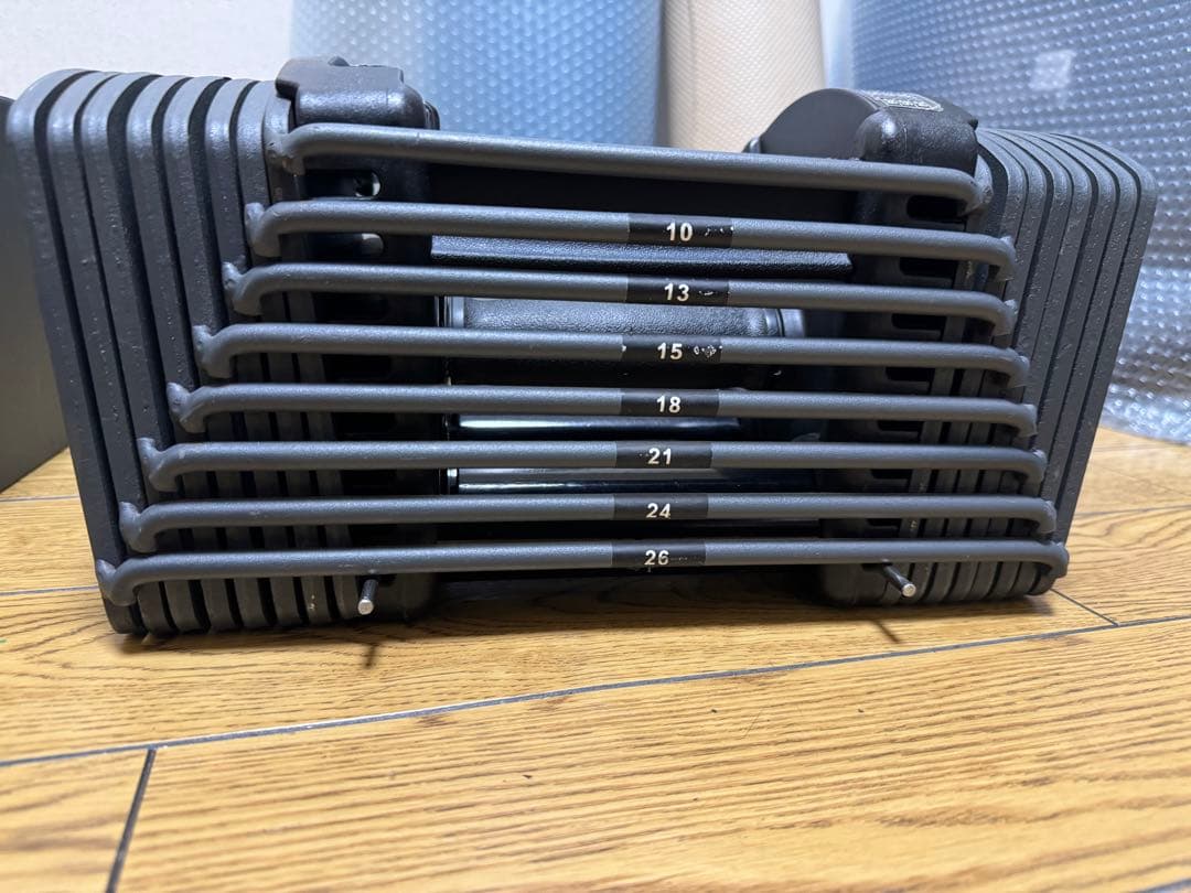 ①可変式ダンベル 26kg TOPFILM パワー ブロック ダンベル