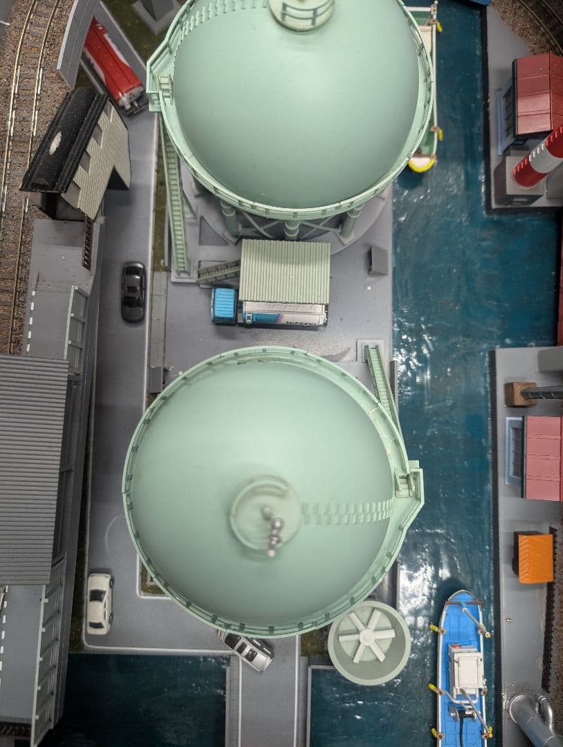 Nゲージ.ジオラマ。