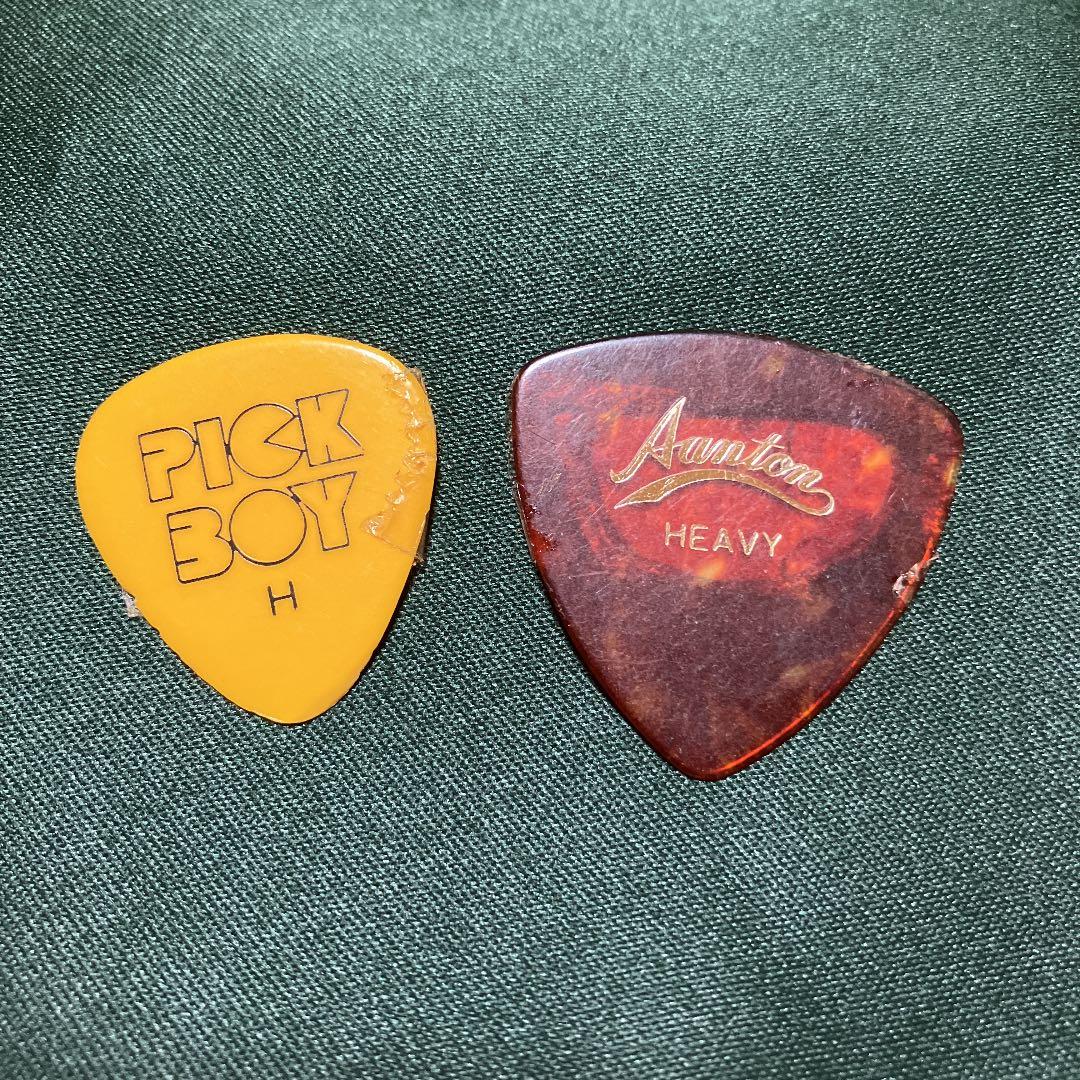 X時代のTAIJI様・PATA様のピックをセットで