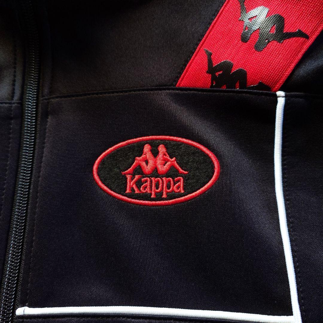 ☘️新品 カッパ Kappa トラックジャケット ジャージ ユニセックス 黒 L