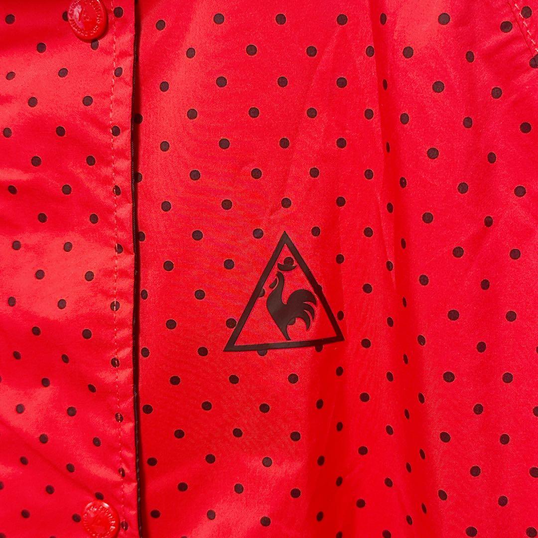 《美品》le coq sportif ワンピース型レインウェア