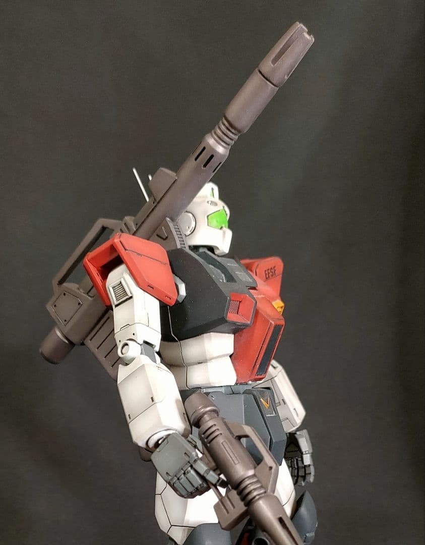 ガンプラ 塗装済 完成品 MGジムキャノン