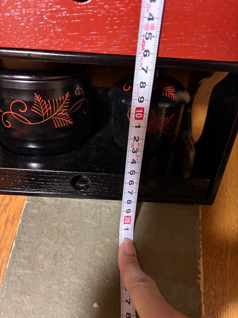 茶道具　野点弁当セット　漆器セット 5客セットで　未使用です。