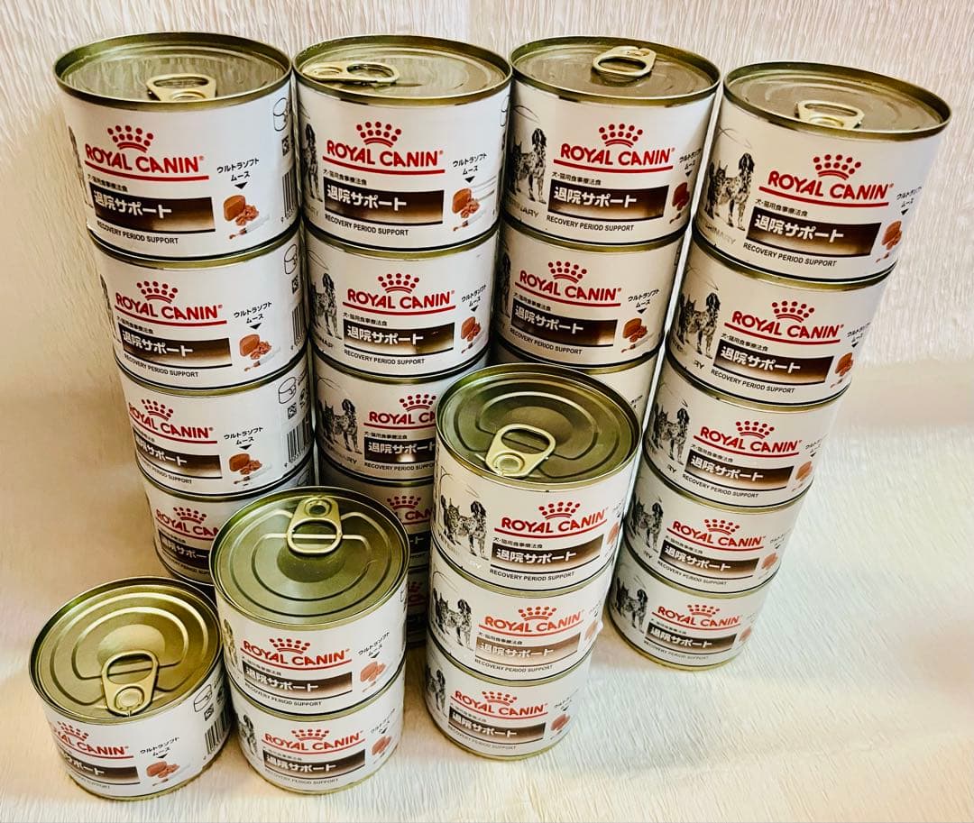 OYALCANIN ロイヤルカナン 犬猫用 療法食　退院サポート25缶