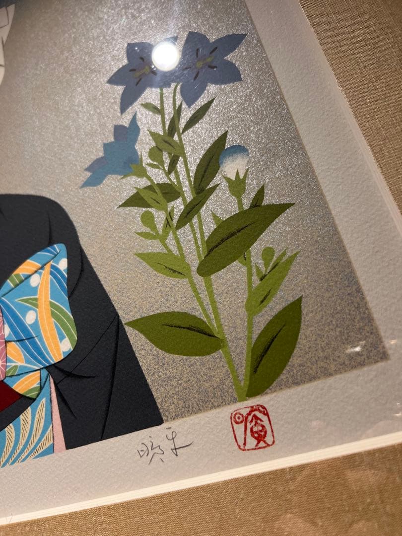 森田曠平【美人画】　【春夏秋冬-夏】lithograph 99限定