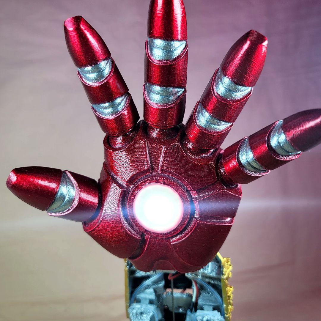 【アイアンマン】新品 1/1 ガントレットライト アーム ハンド LEDライト