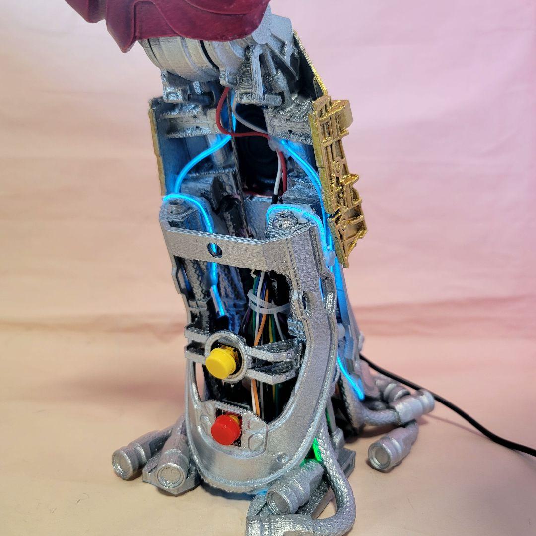 【アイアンマン】新品 1/1 ガントレットライト アーム ハンド LEDライト