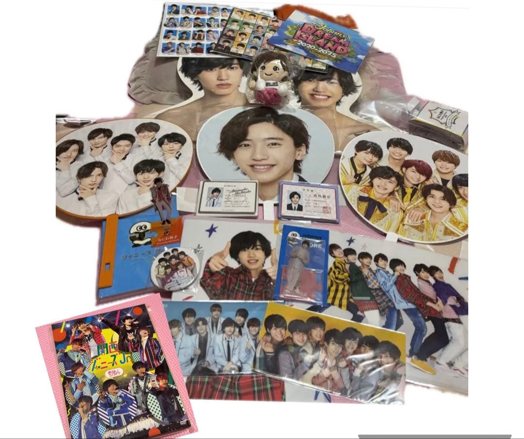 なにわ男子 道枝駿佑グッズまとめ売りセットDVD素顔4付きさらにお値下げしました