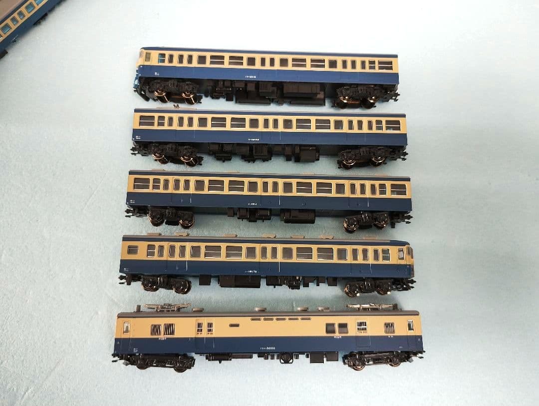 【KATO】Nゲージ115系+クモユニ82　電車9両セット