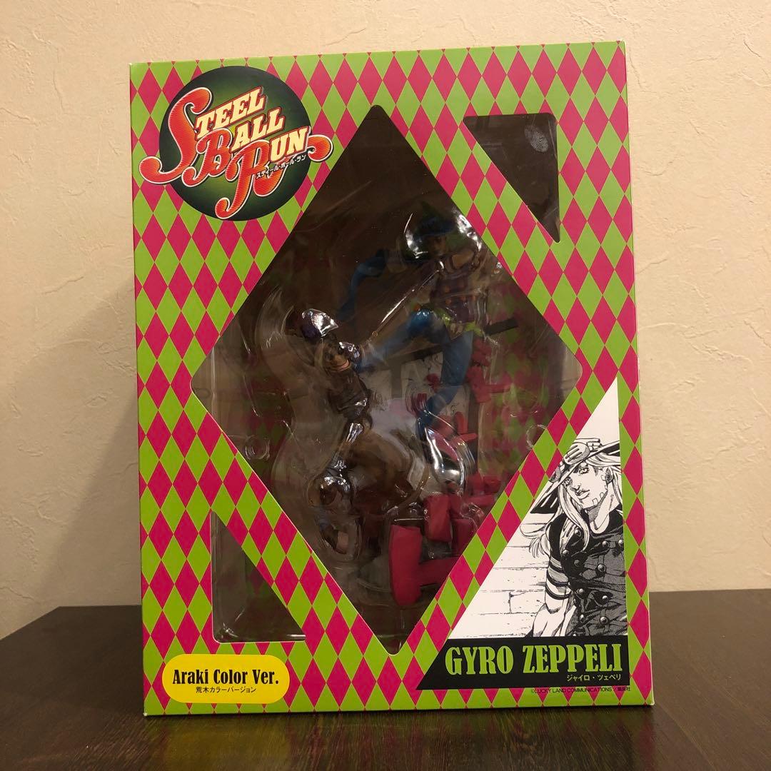 【未開封】スカイネット ハイスタンダードスタチュージャイロ　ジョジョ7部超像可動