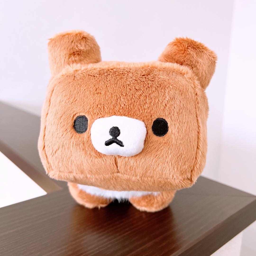 ゲーミングリラックマ　受注　チャイロイコグマ　カクカクぬいぐるみ