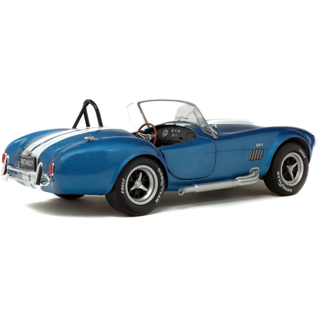 1/18 シェルビー コブラ 427 S/C 1965 ブルー ソリド製ミニカー