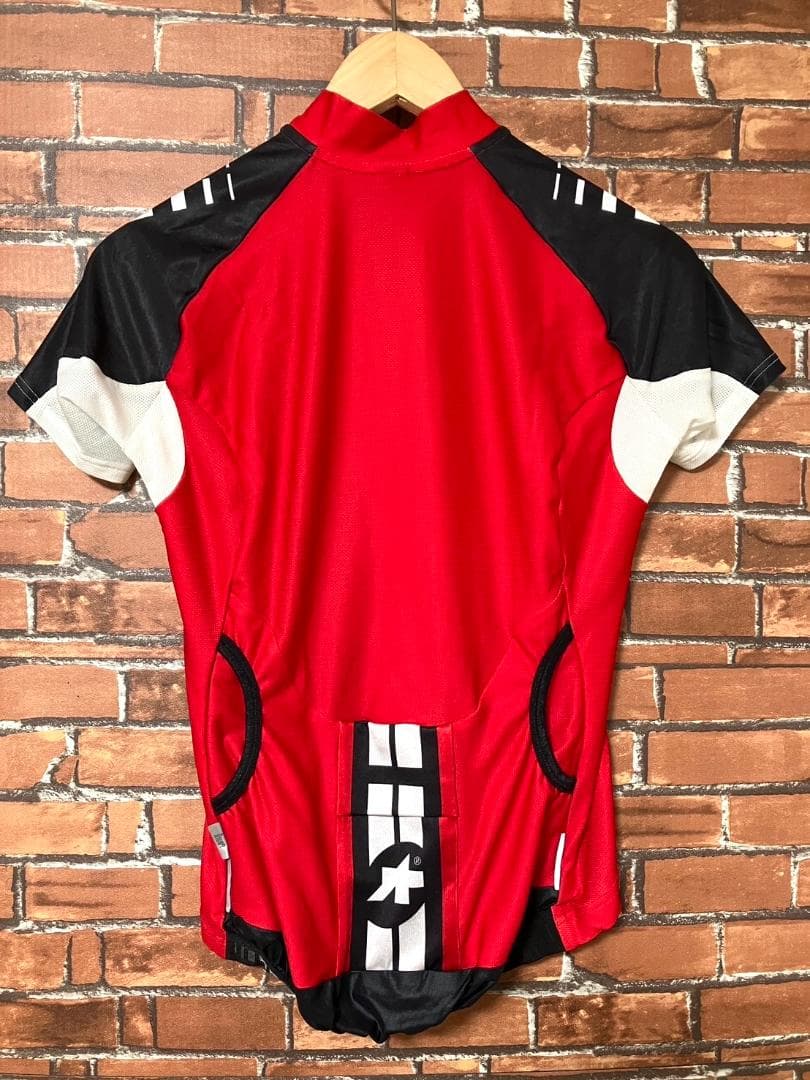 【24時間以内/匿名発送】アソス メンズ 半袖 サイクルジャージ Sサイズ